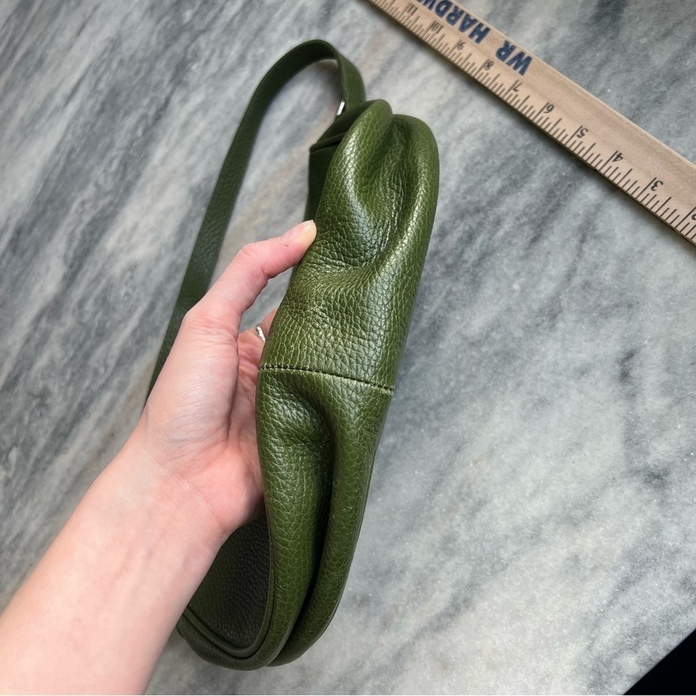 Furla green leather shoulder bag - Picture 4 of 7